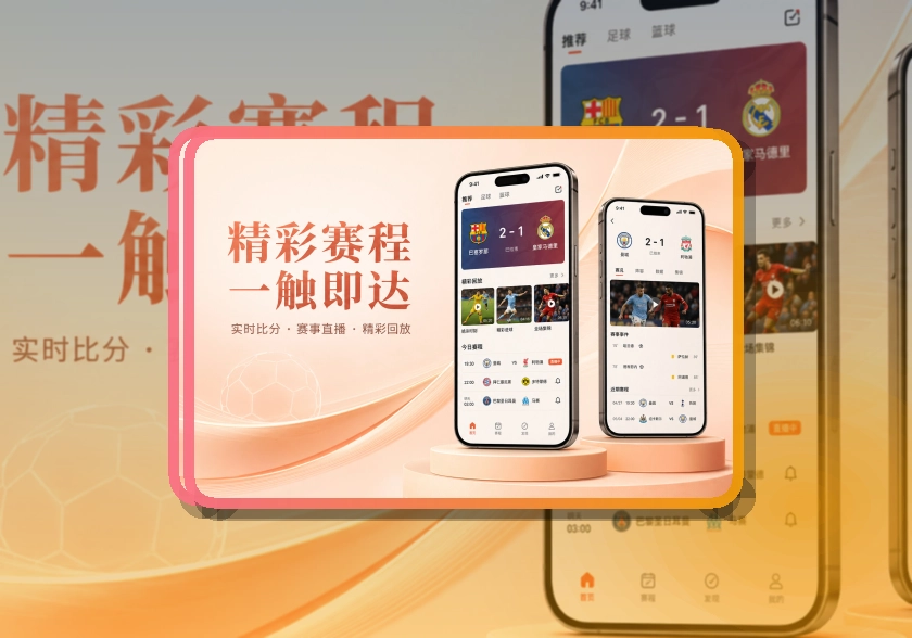 宝威体育 App使用亮点,比赛日更方便 页面展示